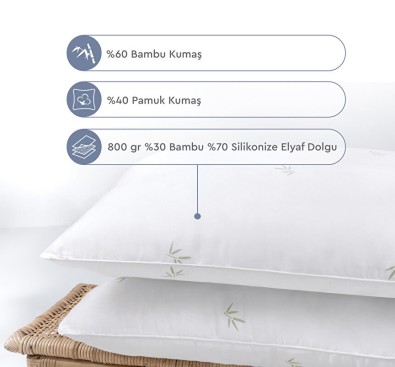 Nuevo Bambu Yastık